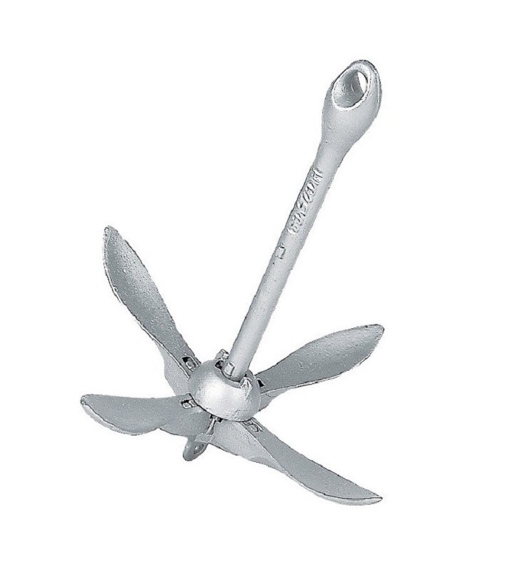Ancla rezón palas plegables 12 Kg galvanizado