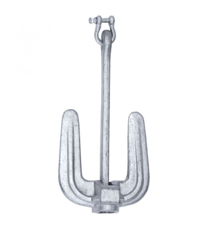 Ancla Hall tipo C 2.8 Kg galvanizado
