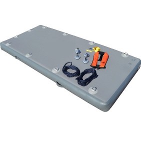 Plataforma inflable de trabajo