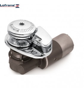 Molinete X2 1500W 12V Lofrans bronce cromado perfilado