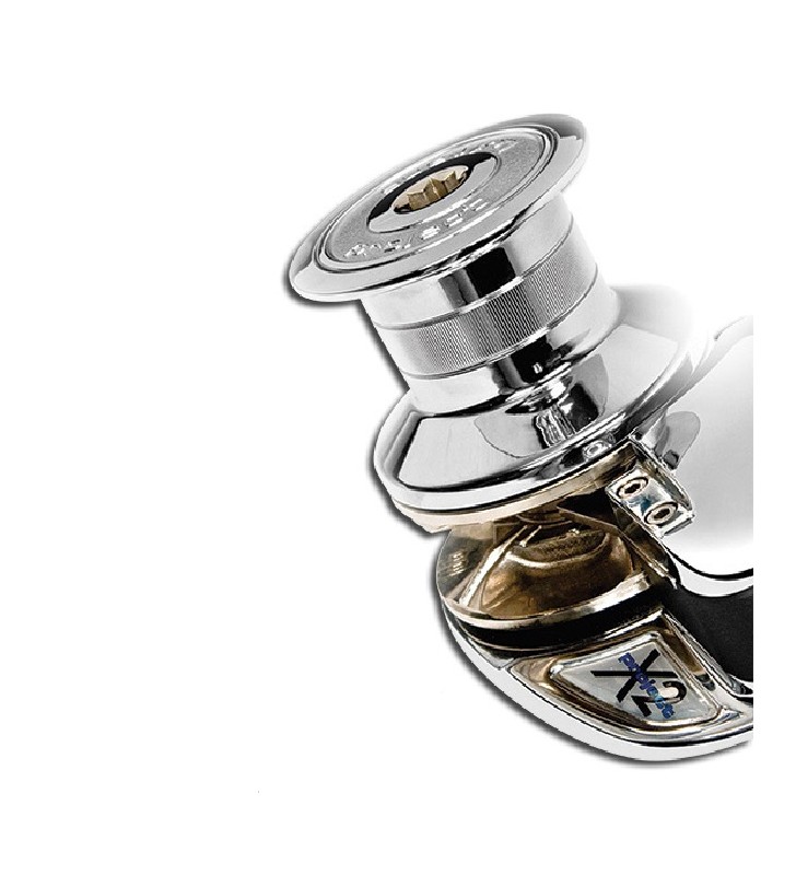 Molinete Lofrans X2 1500W 12V bronce cromado con campana