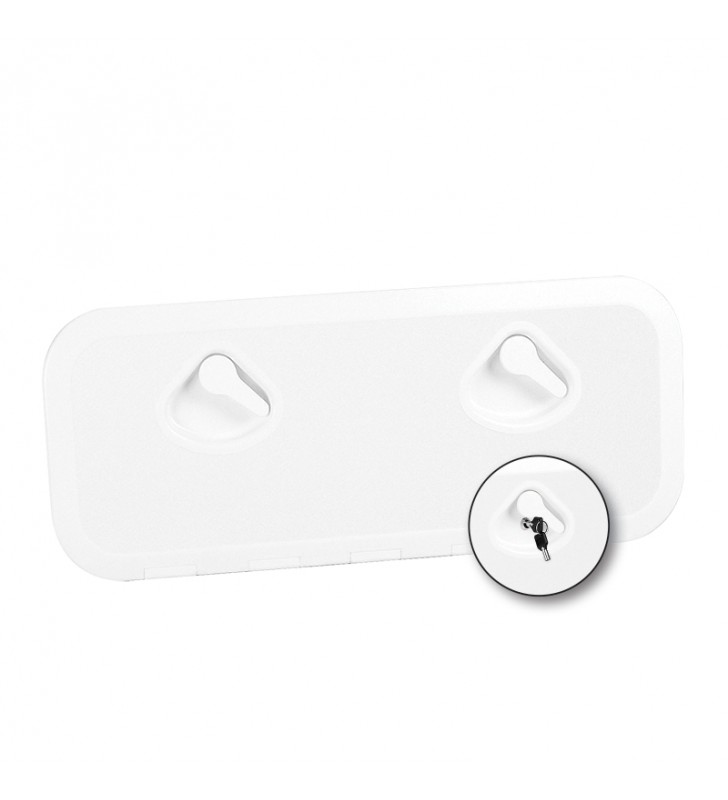 Tambucho rectangular 243 x 607 mm Top Line con llave