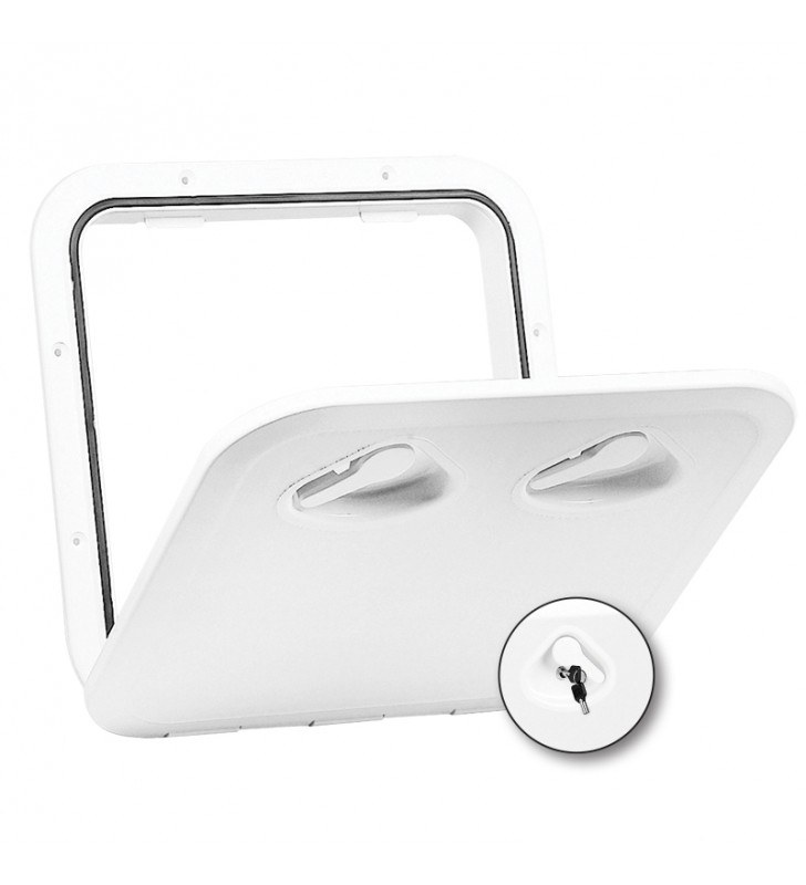 Tambucho rectangular 370 x 375 mm Top Line con llave