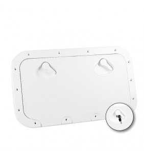 Tambucho rectangular 355 x 600 mm Classic con llave