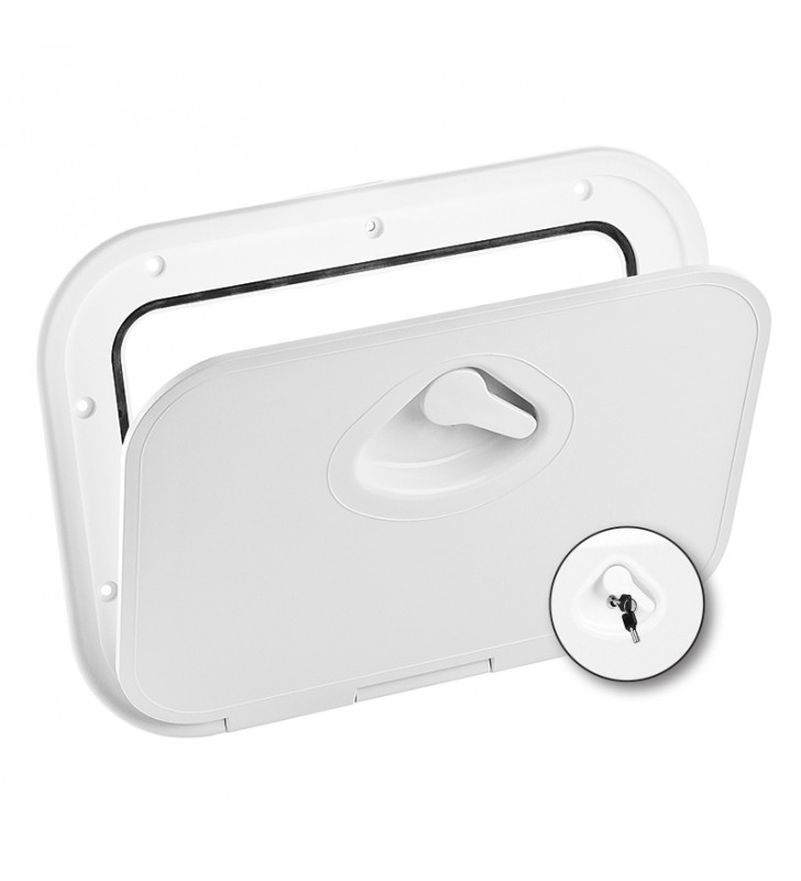 Tambucho rectangular 278 x 378 mm Mid Line con llave