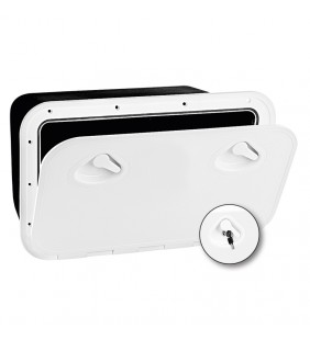 Tambucho con cofre 355 x 600 mm Mid Line con llave