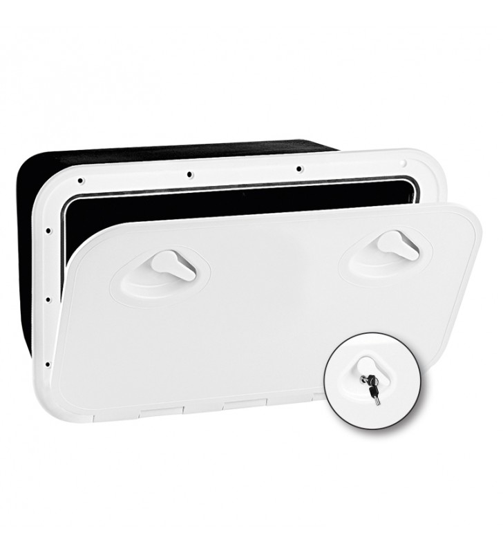 Tambucho con cofre 355 x 600 mm Mid Line con llave