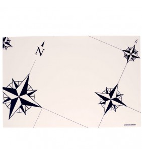 Mantel individual plastificado Northwind 6 uds.