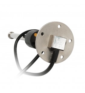 Detalle del cabezal de Aforador Kus 650 mm 0-190 Ohm para combustible o agua