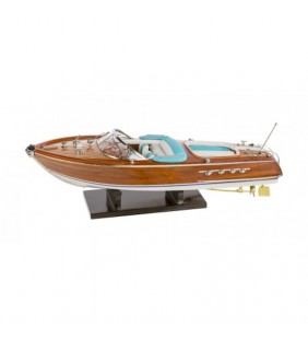 Maqueta lancha motora 41 cm