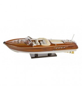 Maqueta lancha motora 54 cm
