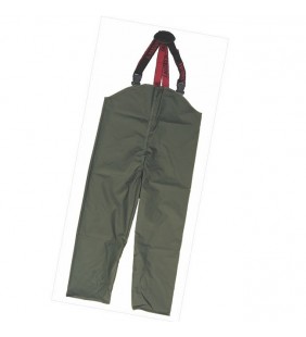 Pantalón impermeable de pescador verde