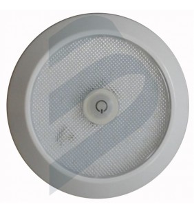 Plafón led touch 74mm IP66 blanco