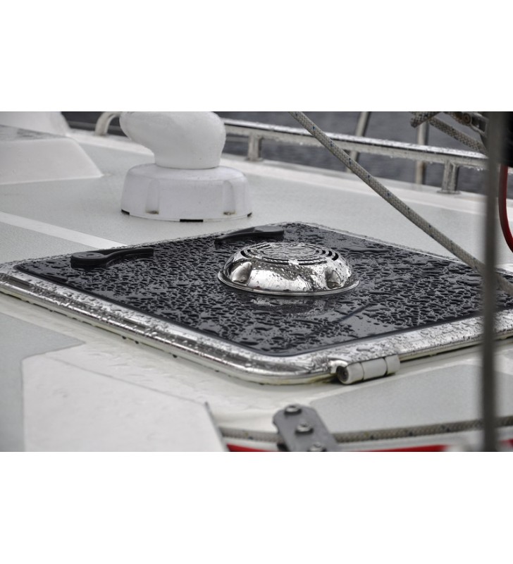 Escotilla 556 x 556 mm Inox Rutgerson con aireador