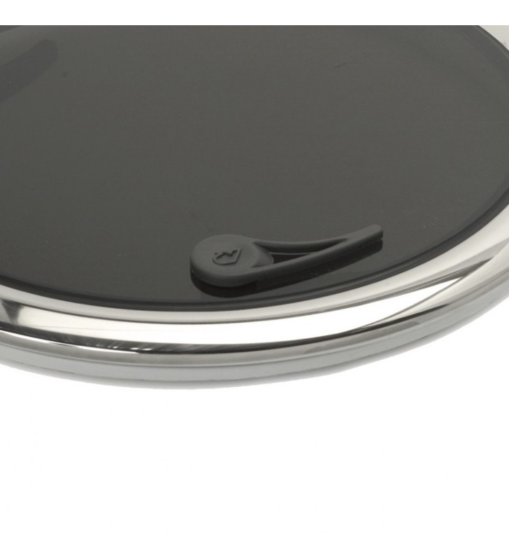 Escotilla semicircular 570 x 360 mm Inox Rutgerson