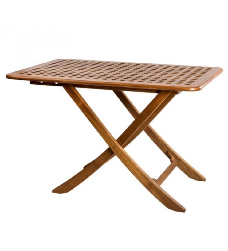 Mesa plegable 110 x 70 cm Teca Menorca