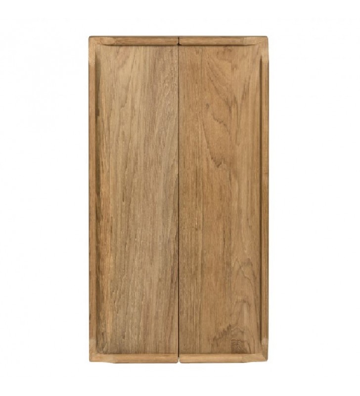 Tablero de mesa 80 x 70 plegable teca cerrada
