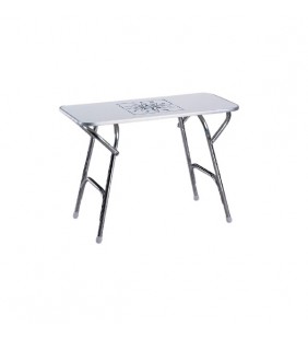 Mesa plegable 88 x 44 cm aluminio