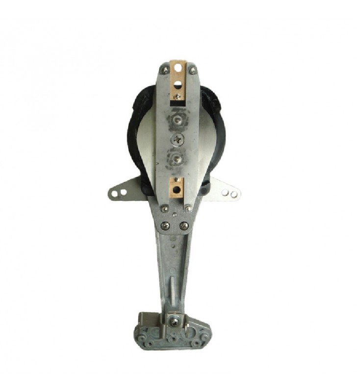 Vista del mecanismo interior de B400 inox mando morse Ultraflex