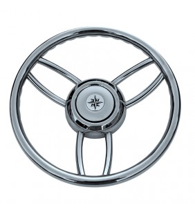 Volante timón 355 mm Ø inox