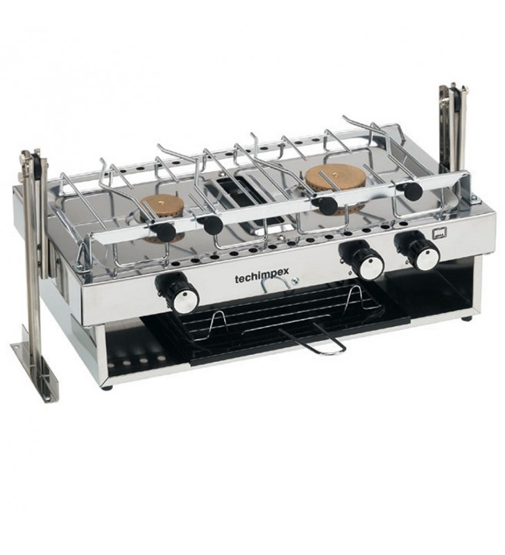 Cocina 2 fogones y grill Skipper Techimpex