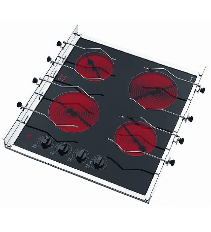 Cocina vitrocerámica CristalFour Techimpex