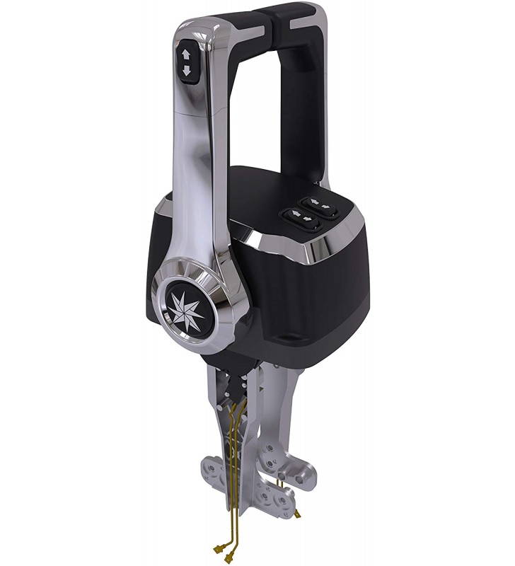 CHX8242P mando morse doble Seastar cromado con trim y tilt