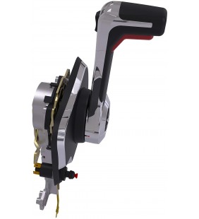 CHX8351P mando morse lateral Seastar con Trim cromado