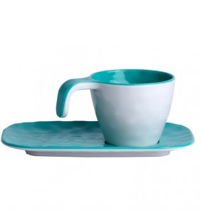 Set café Summer Acqua 6 uds.