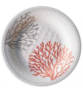 Plato llano Harmony Coral 6 uds.