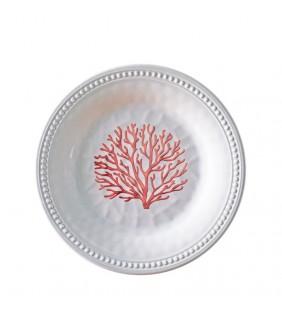 Plato postre Harmony Coral 6 uds.