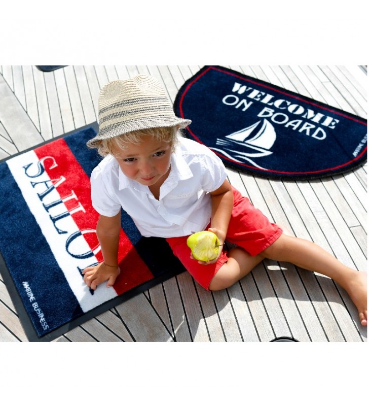 Alfombra antideslizante Regatta media luna