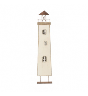 Faro decorativo blanco