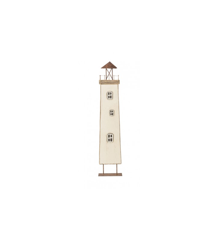 Faro decorativo blanco