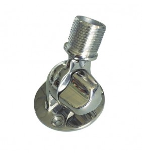 Soporte inox regulable para antena VHF
