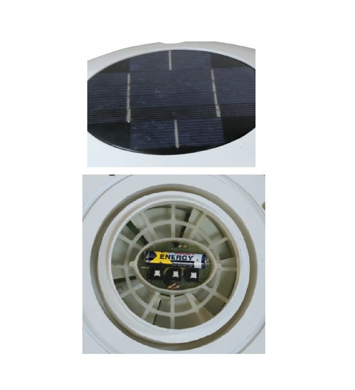 Ventilador Solar Recargable 24 Horas Lalizas