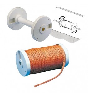 Carrete de plástico para rabiza
