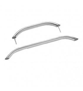Pasamanos 305mm de acero inox 25 mm Ø