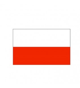 Bandera Polonia 30 X 45 cm