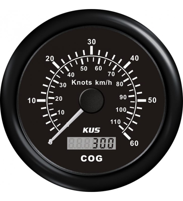 Corredera y compás GPS Kus Nudos negro