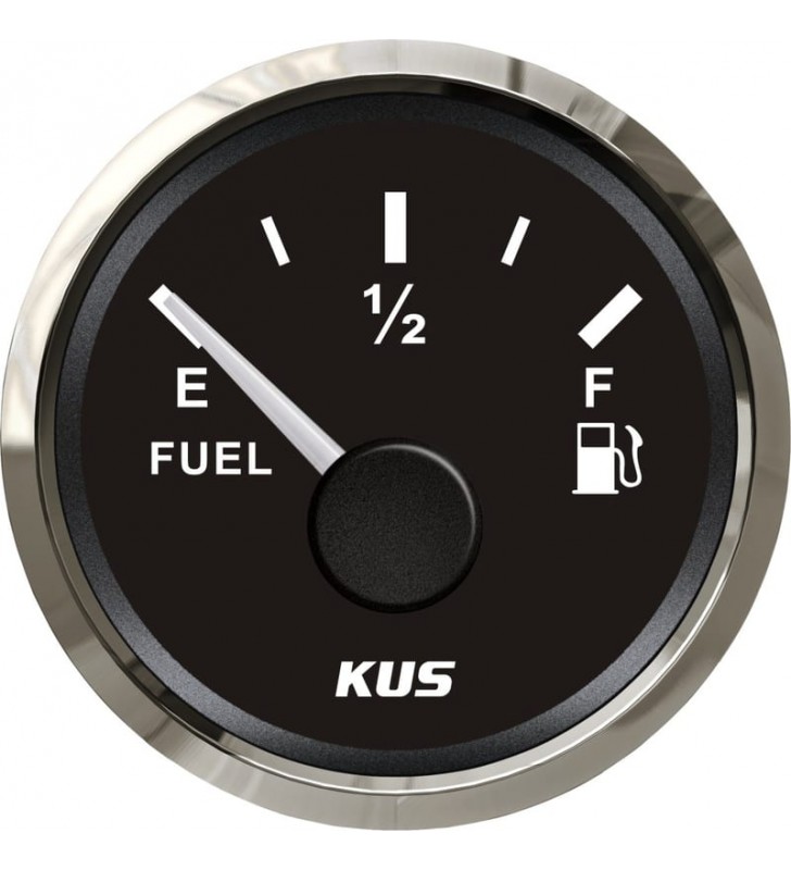 Indicador de combustible 240-33 Ohm Kus inox negro
