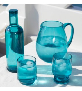 Set 2 Botellas agua Bahamas turquoise
