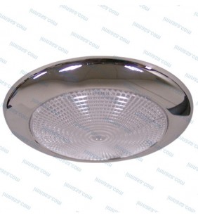 Plafón led interior 94mm inox