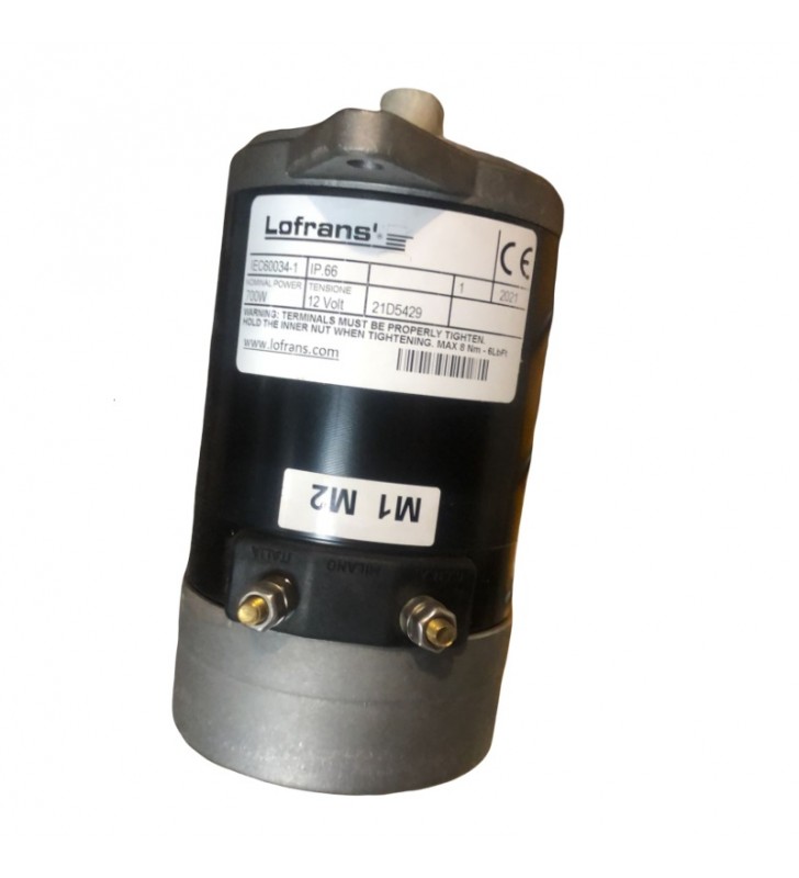 Motor de molinete 700W 12V Lofrans Cayman