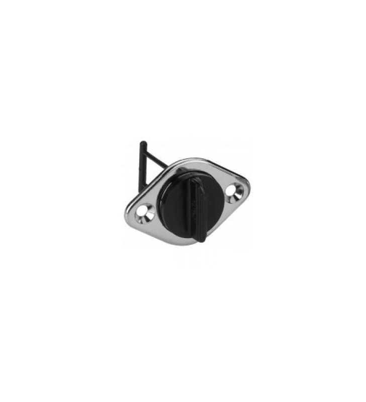 Desagüe 32mm inox con tapón de PVC