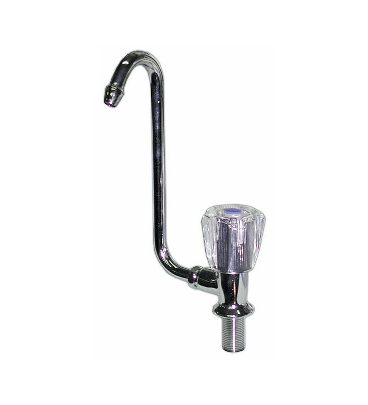 Grifo sencillo con mando acrílico