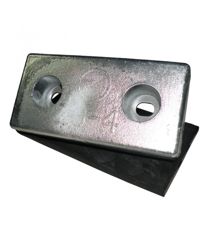 Anodo placa 3,6Kg con junta de goma