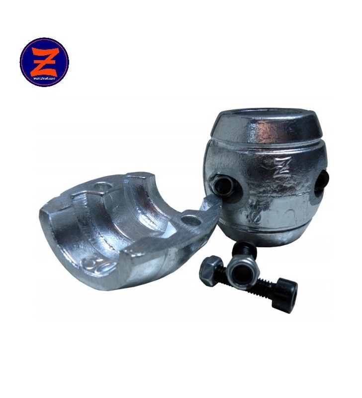 Anodo collar para eje 80 mm Zineti