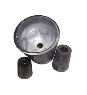 Anodo rádice hexagonal 60 mm Zineti