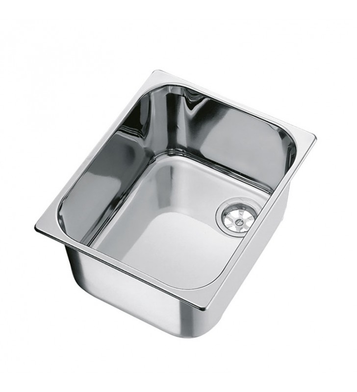 Fregadero rectangular inox 355 x 260mm Can